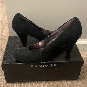 Rampage black heals size 10